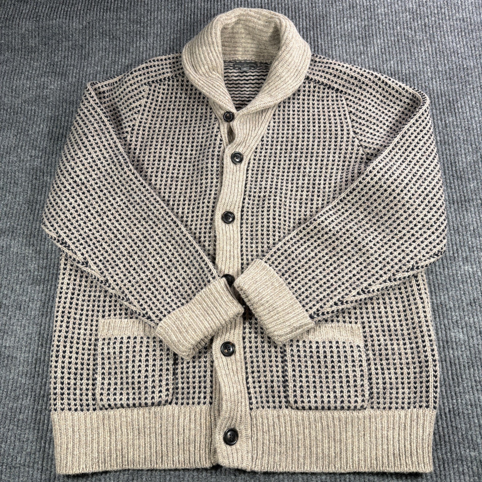 L.L. Bean Men\'s Signature 1980 Matinicus Rock Sweater, Cardigan X-Large