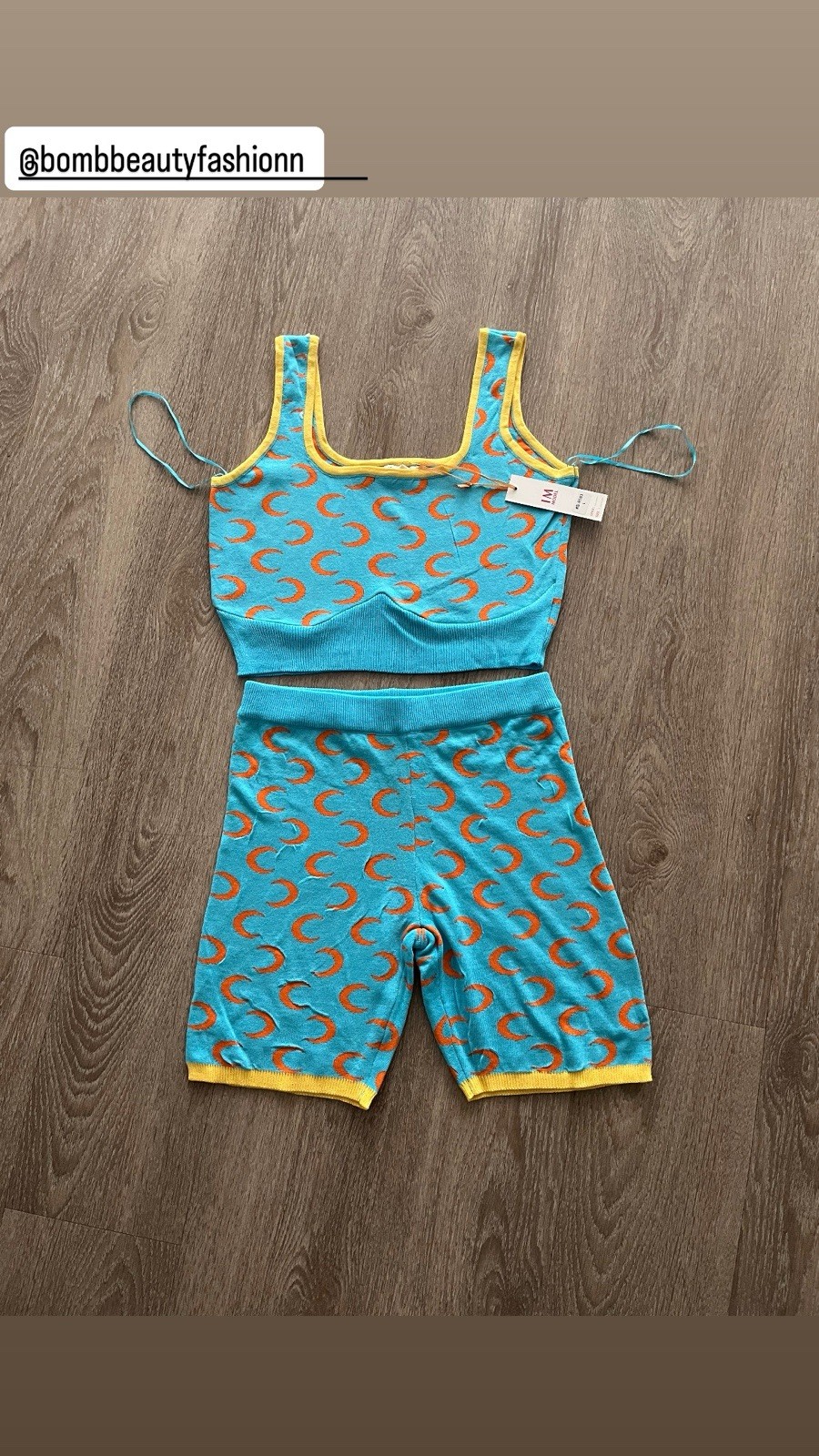 Two Piece Blue Set