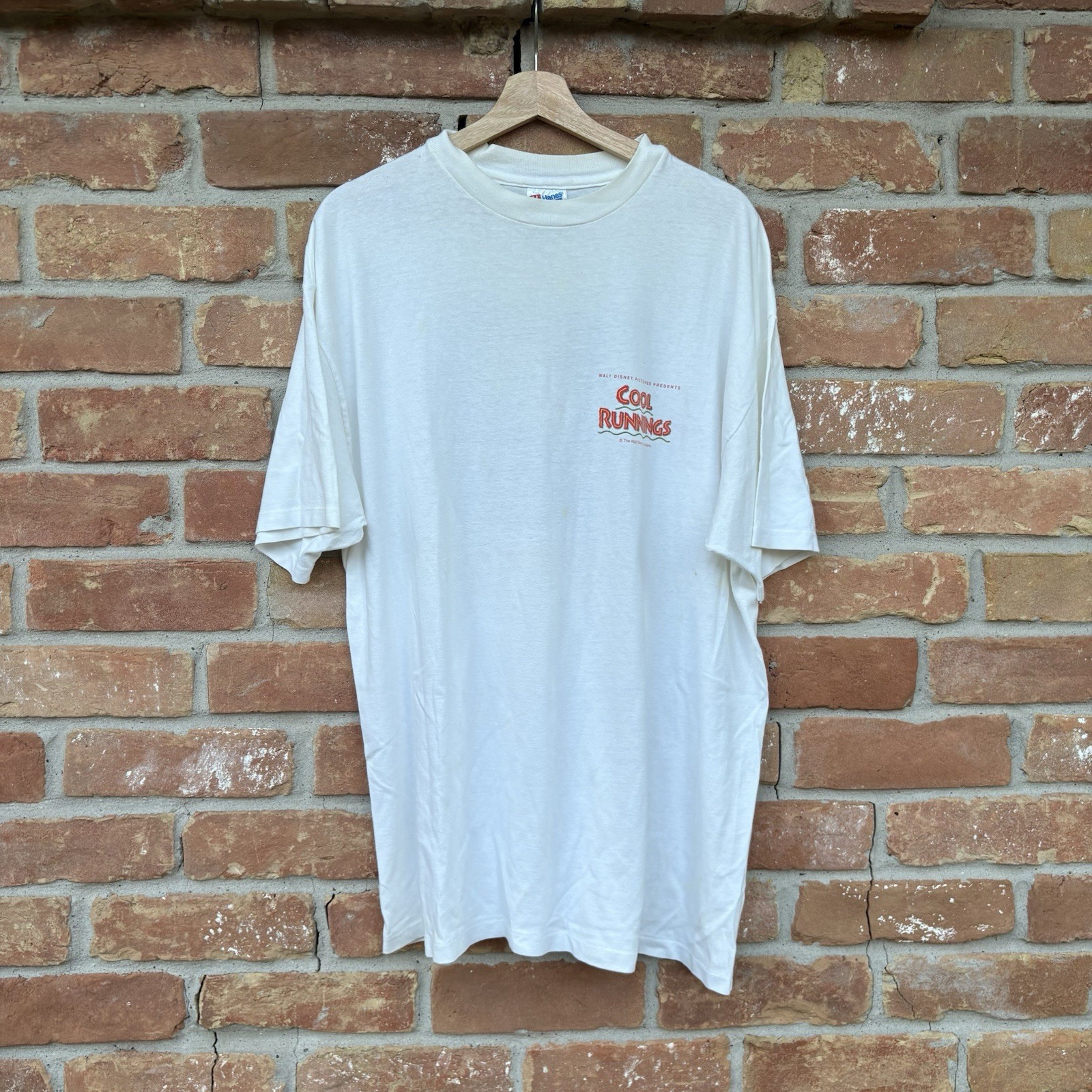 RARE GRAIL 🧊 Vintage 1993 Cool Runnings Disney Promo Tee White XL