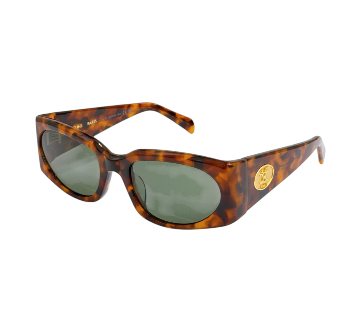 Celine CL40347 Fashion Rectangular Sunglasses 56mm Unisex Eyewear With Pouch
