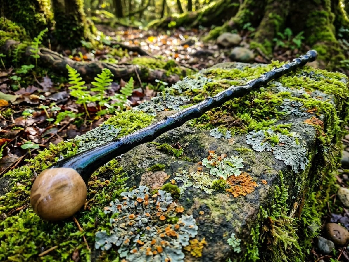 Authentic Irish Blackthorn Shillelagh Walking Stick Wooden Cane Knob Handle