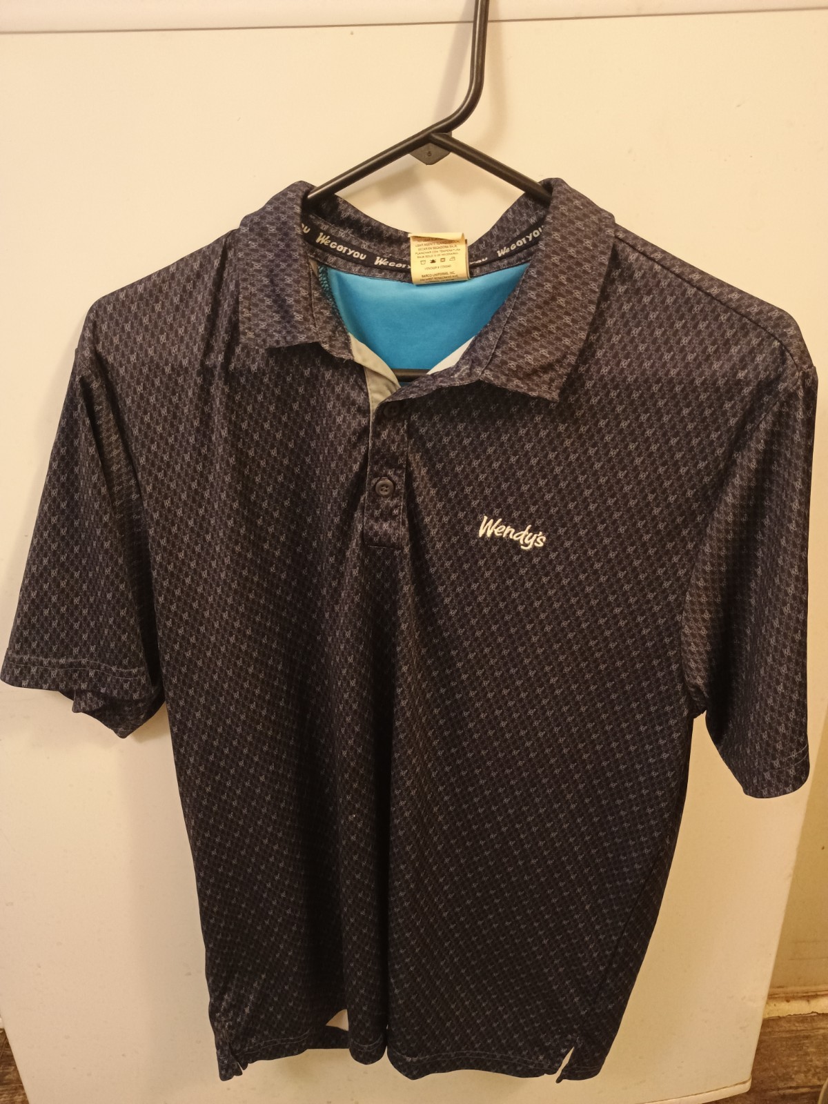 Barco Uniform Wendy’s Short Sleeve  Polo Shirt “We Got You”  2XLarge