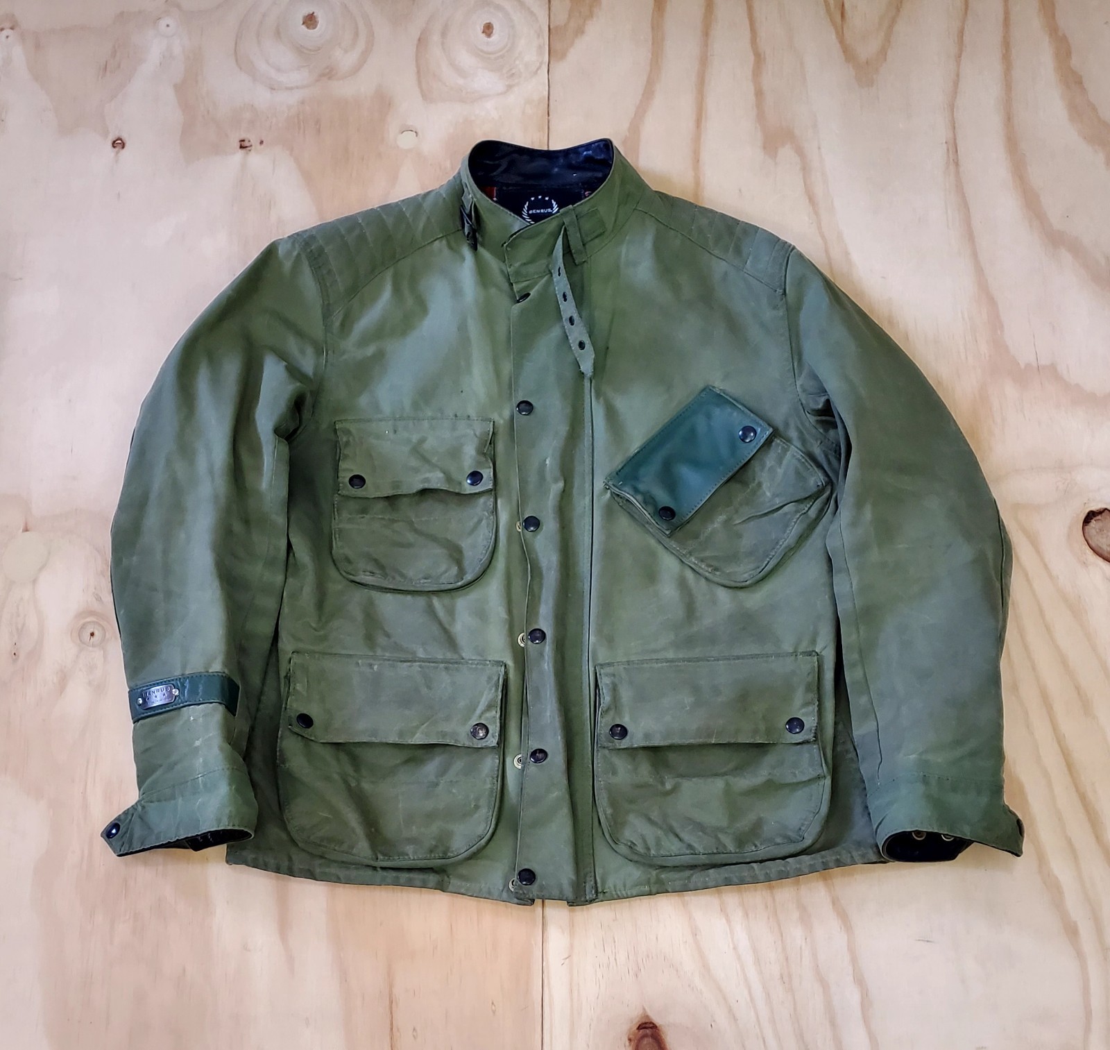 Rare Vanson Benrus Watches 2015 Stormer Trail Military Jacket Men\'s Size XL