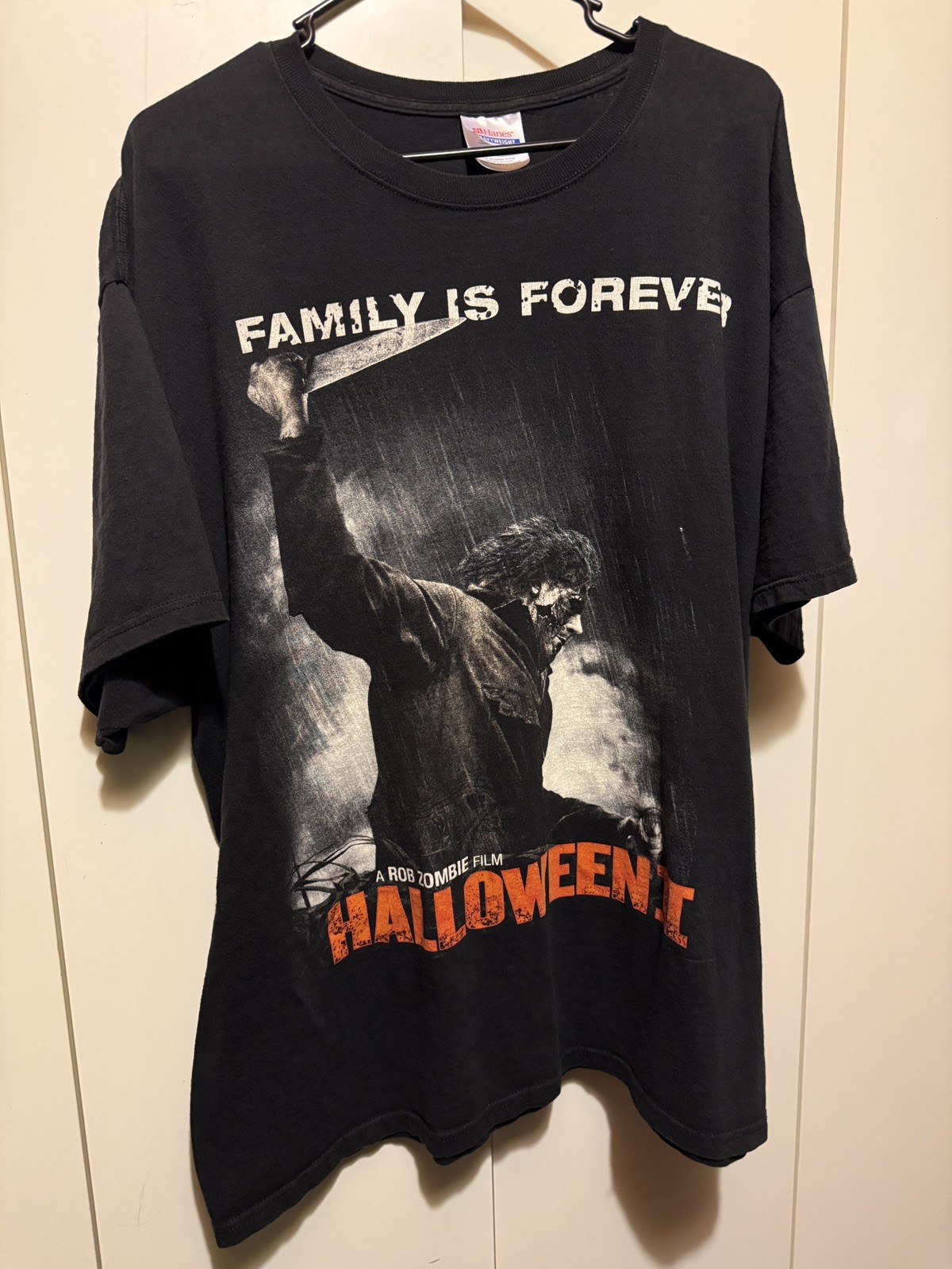Rob Zombie Halloween II Movie Promo T Shirt Michael Myers Horror 2XL Hanes