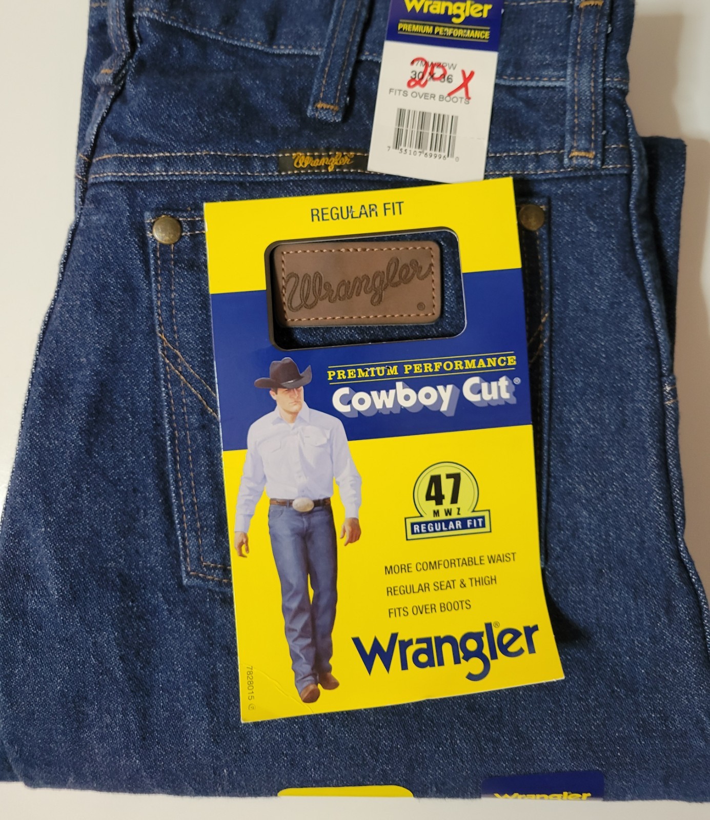NWT Wrangler The original cowboy cut  jean  size 30x36