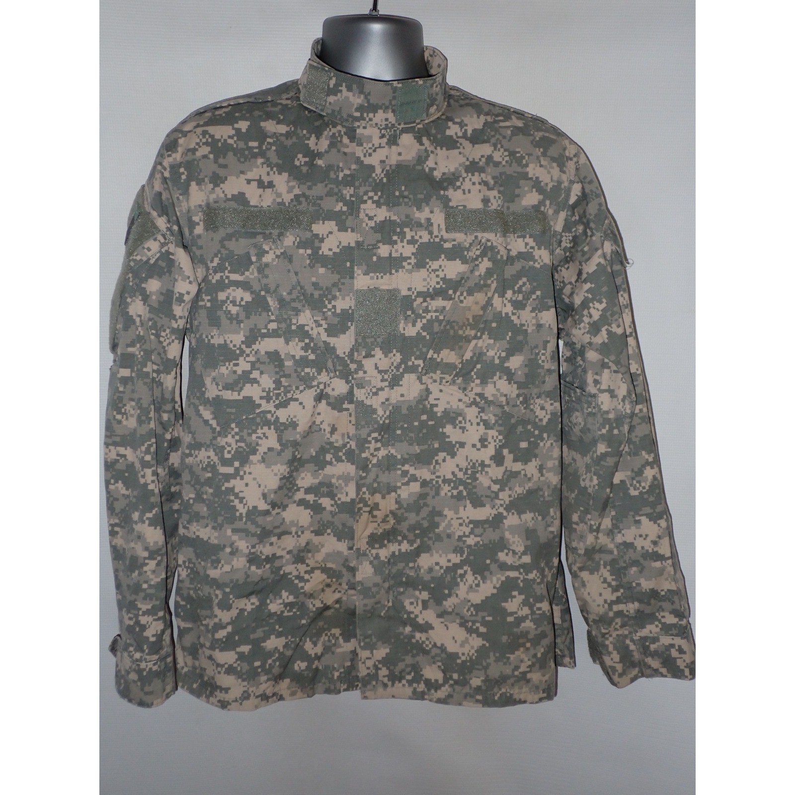 Bethel Industries Men US Army Combat Uniform ACU Digital Camo Jacket Medium Long