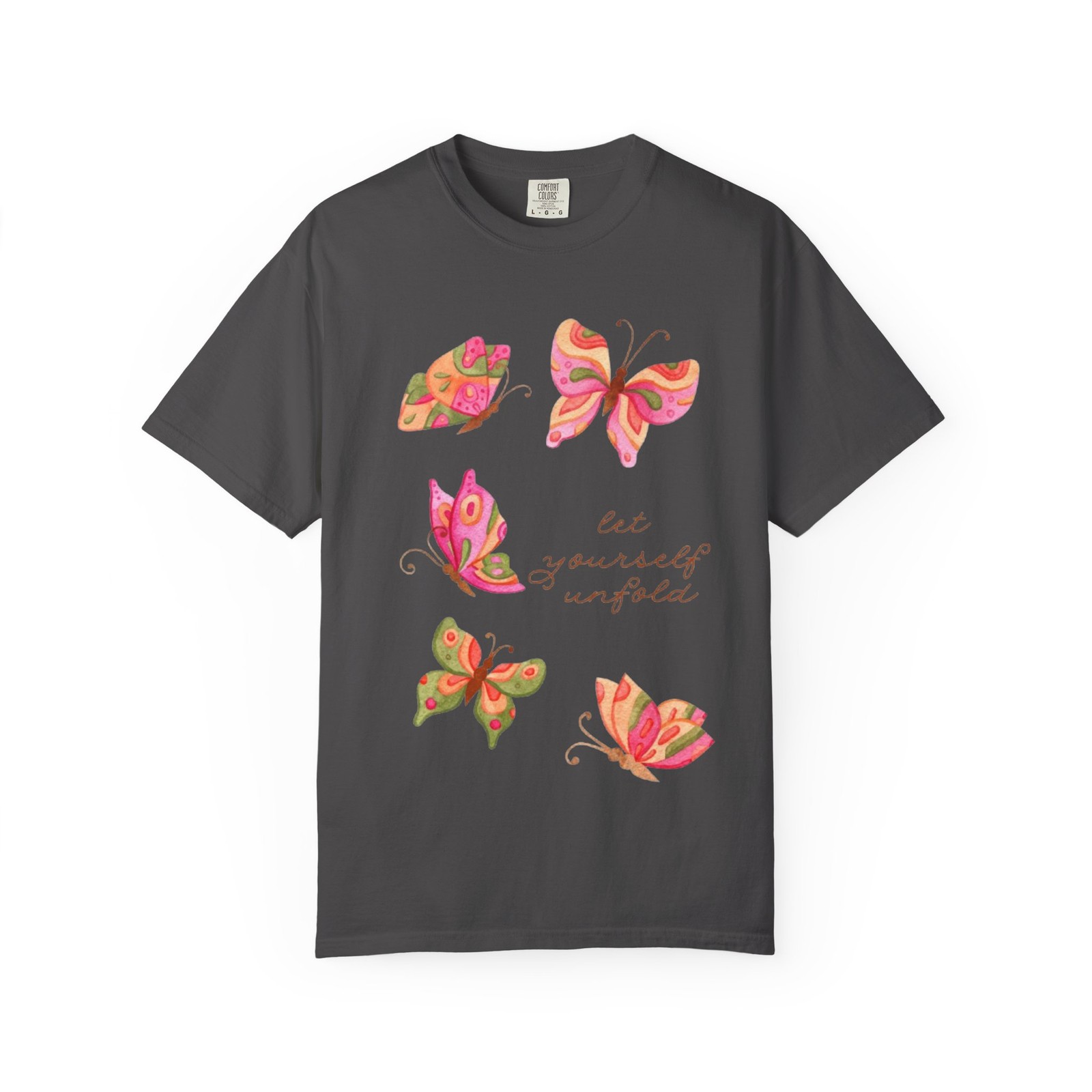 Colorful Butterfly Love Quote T-Shirt
