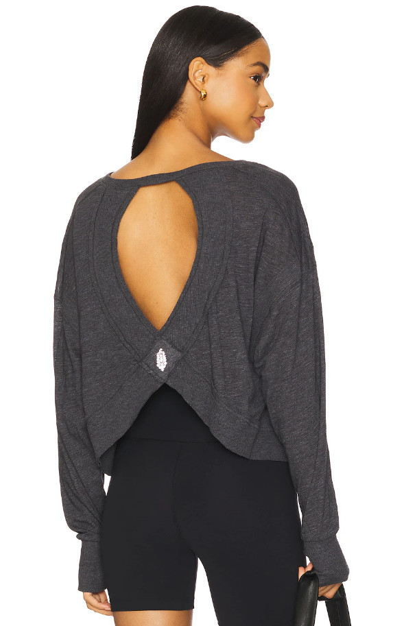 Free People x FP Movement My Time Layer Top, Black