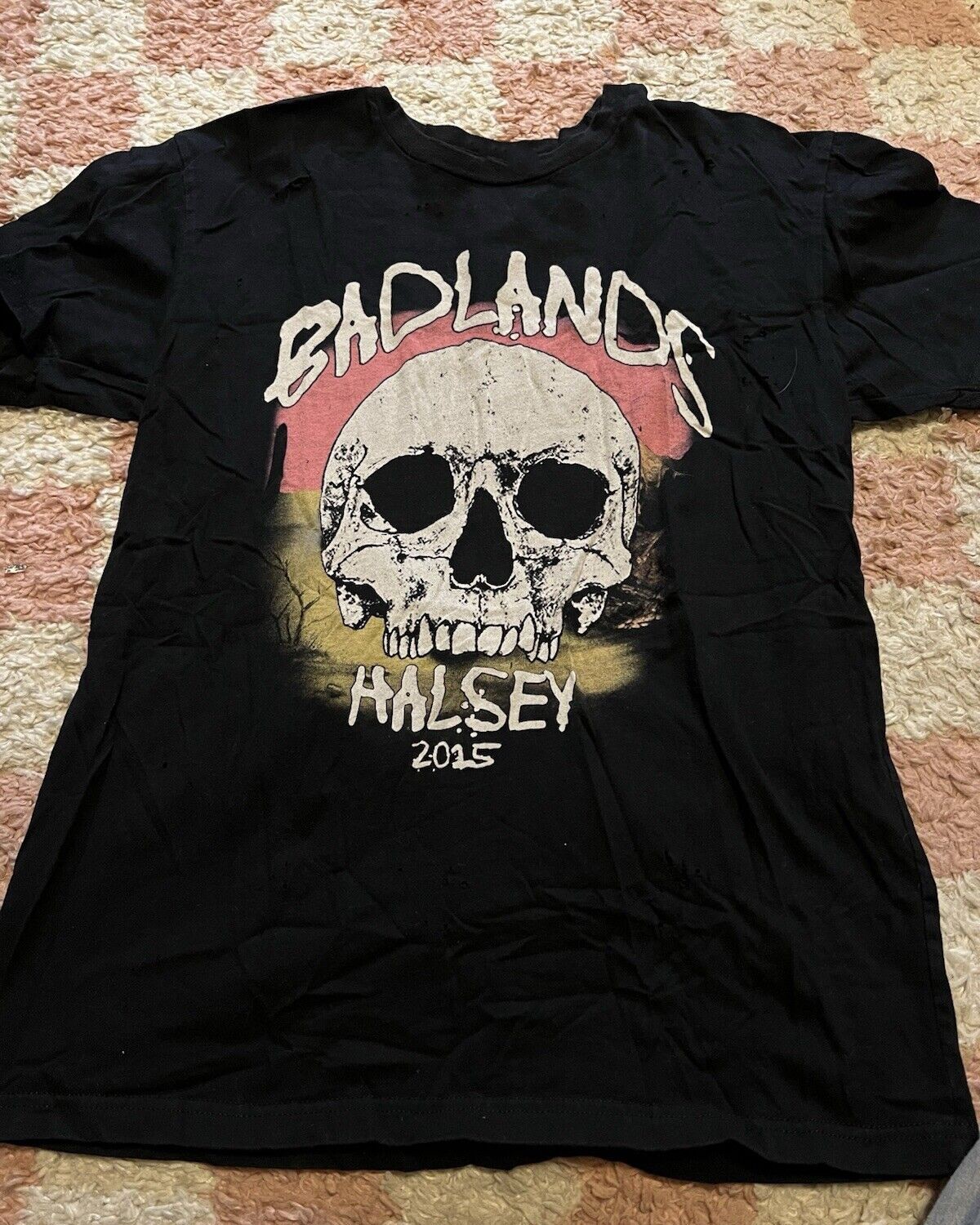 Vtg Halsey Singer Halsey Badlands Cotton Black T Shirt All Size For Men PP293