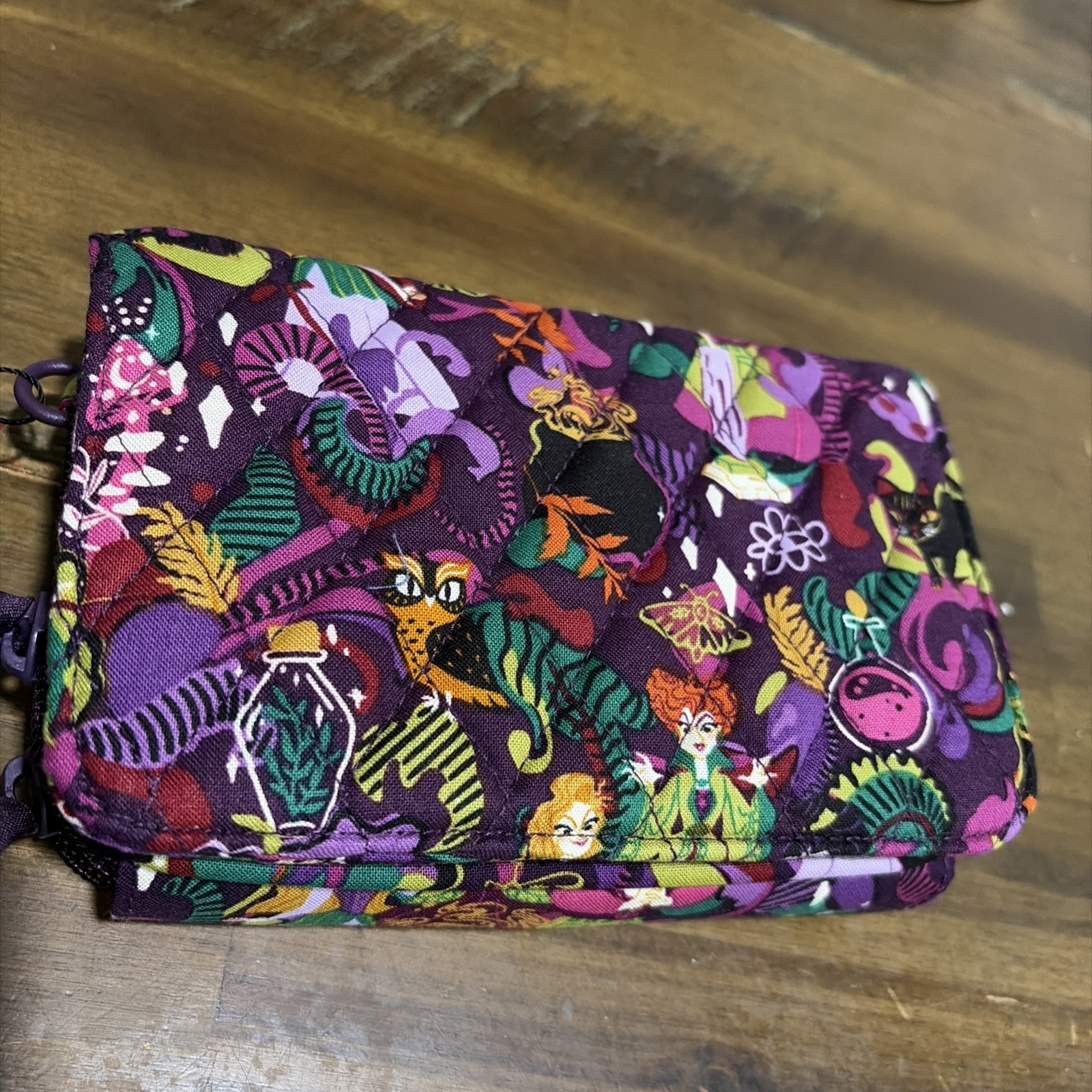 Vera Bradley Disney Hocus Pocus Sanderson Sisters RFID All in One Crossbody NWT
