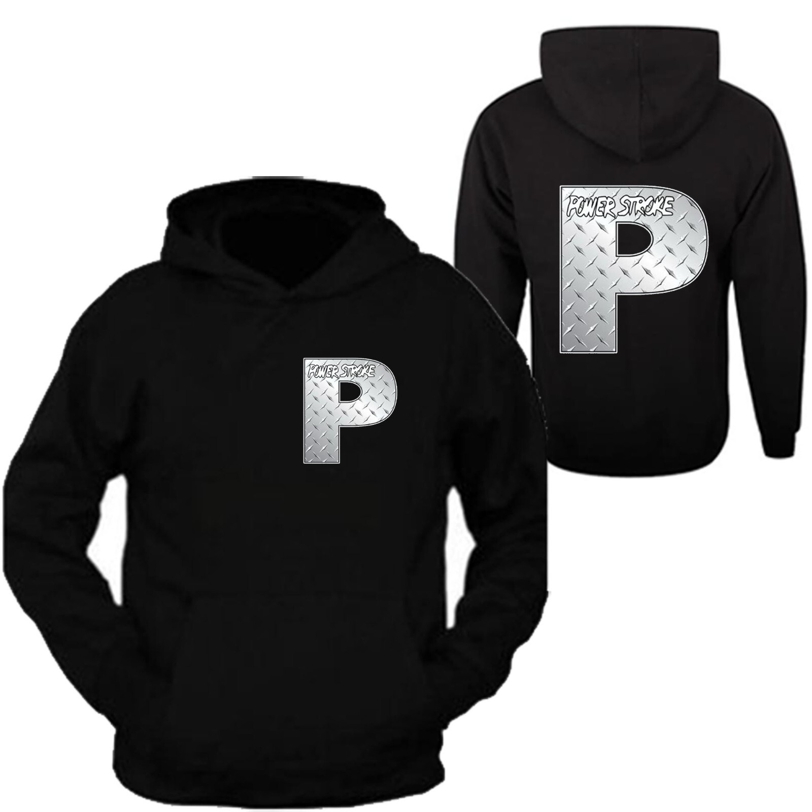 Powerstroke Power Hoodie Front & Back Ford Power Stroke Diesel