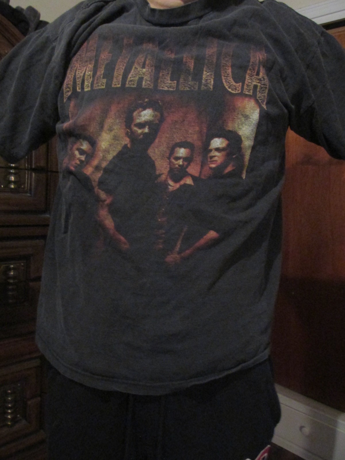 Metallica Shirt Vintage 1998 North American Concert Tour Double Sided Size XL
