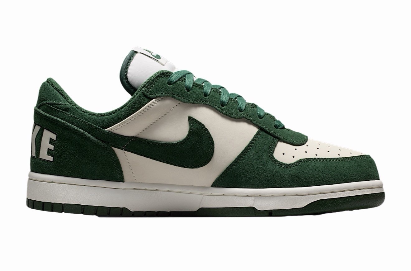 Men’s Size 11 - Nike Big Nike Low Top Lux Green/White Shoes IO4224-100