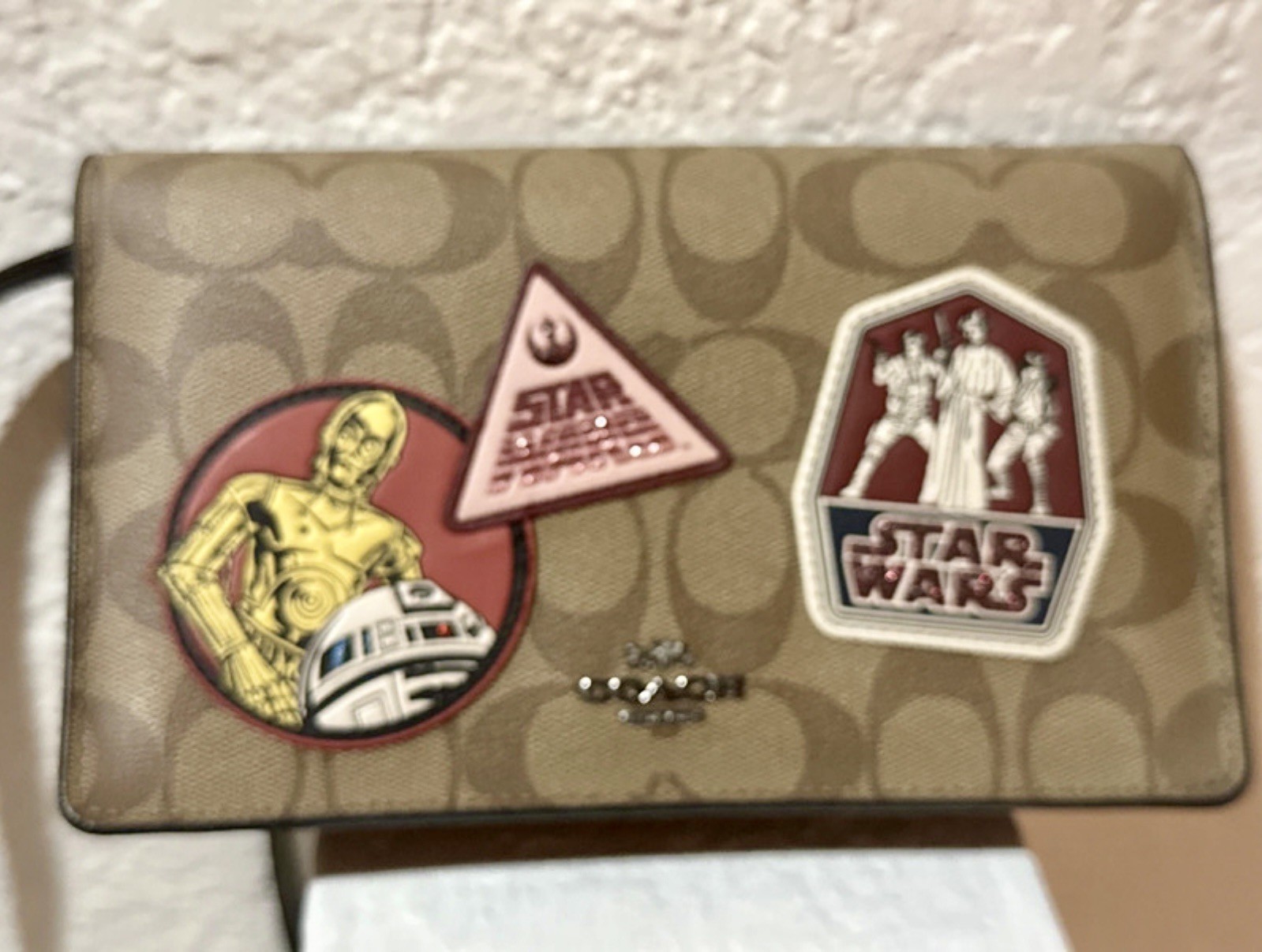 New Rare Coach Star Wars X Hayden Crossbody Disney C3P0 R2D2 Brown Classic 