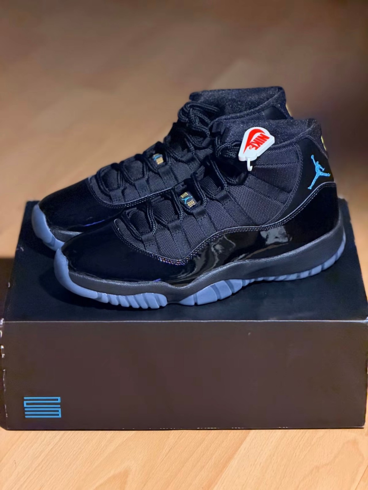 Jordan Air Jordan 11 Retro GAMMA Blue High Top Men's Basketball Shoes