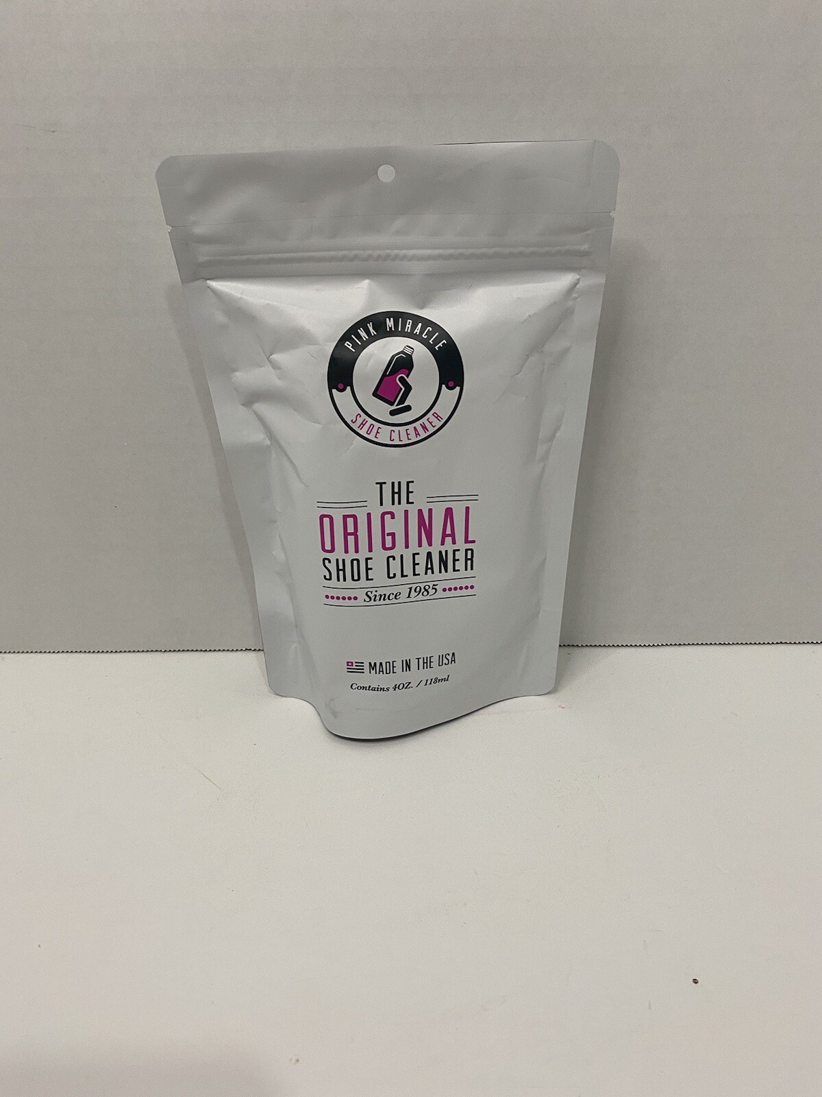 4oz Pink Miracle Shoe Cleaner Kit With Brush