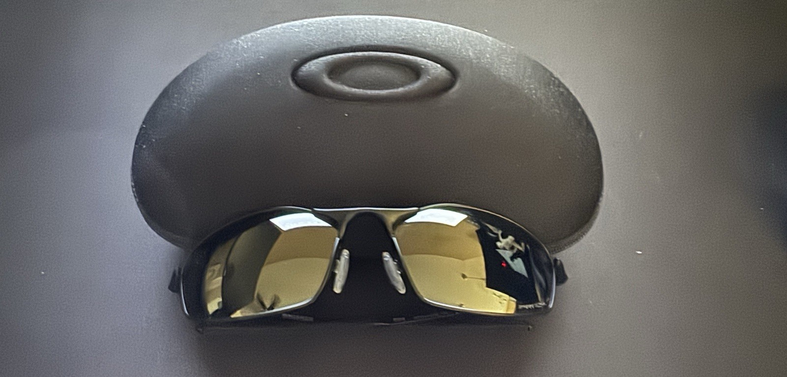 Oakley Whisker OO4141 Polarized Sunglasses Black Frame Black Lens -Free Shipping