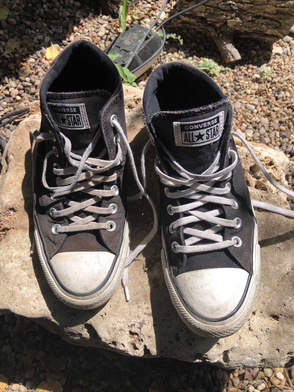 Trashed Used Converse street  Youth 9