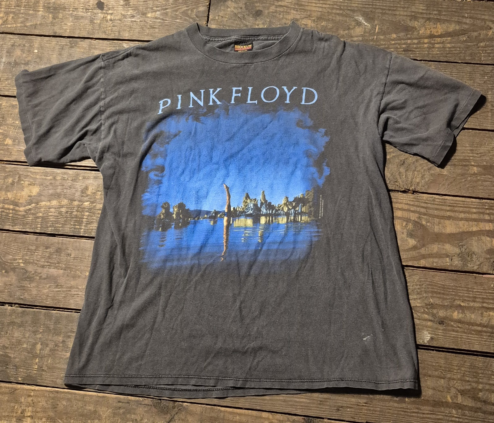 Vintage 1992 Pink Floyd Wish You Were Here Band Tee Size XL Read Description