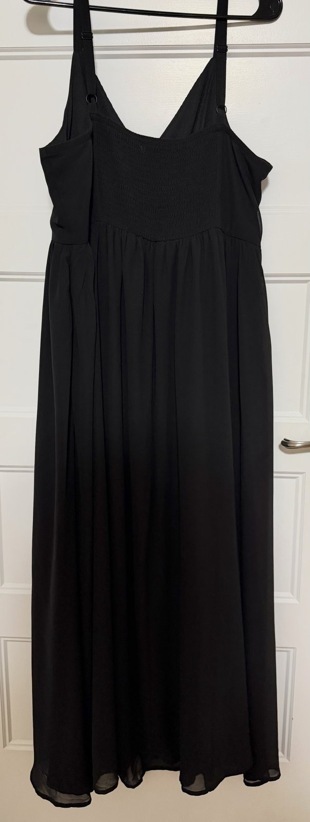 Torrid Size 2 Chiffon Layered Maxi Dress in Black