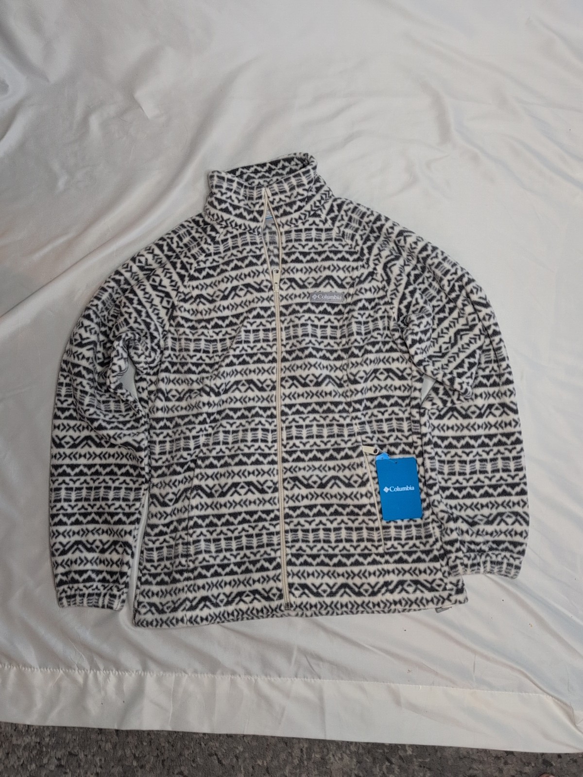 Woman\'s Columbia Benton Springs Printed Full Zip