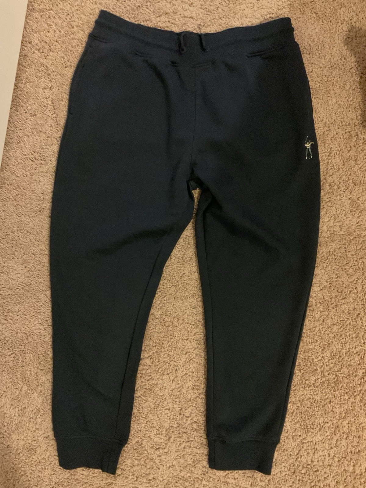 Eastside Golf Mens Core Fleece Joggers Midnight Navy Blue Sweatpants XL Swingman