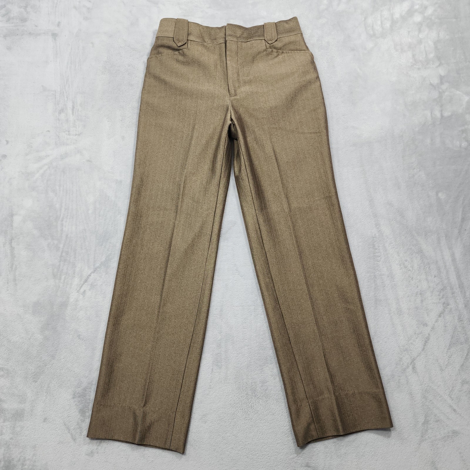 Vintage Wild West Pants Mens 32x31 Brown Regular Fit Dress Cowboy Western Rodeo