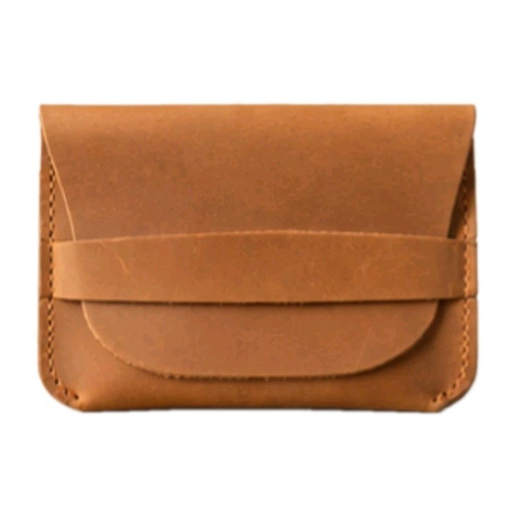 Men\'s Brown Genuine Leather Card Holder Wallet Handmade Vintage For Everyday 