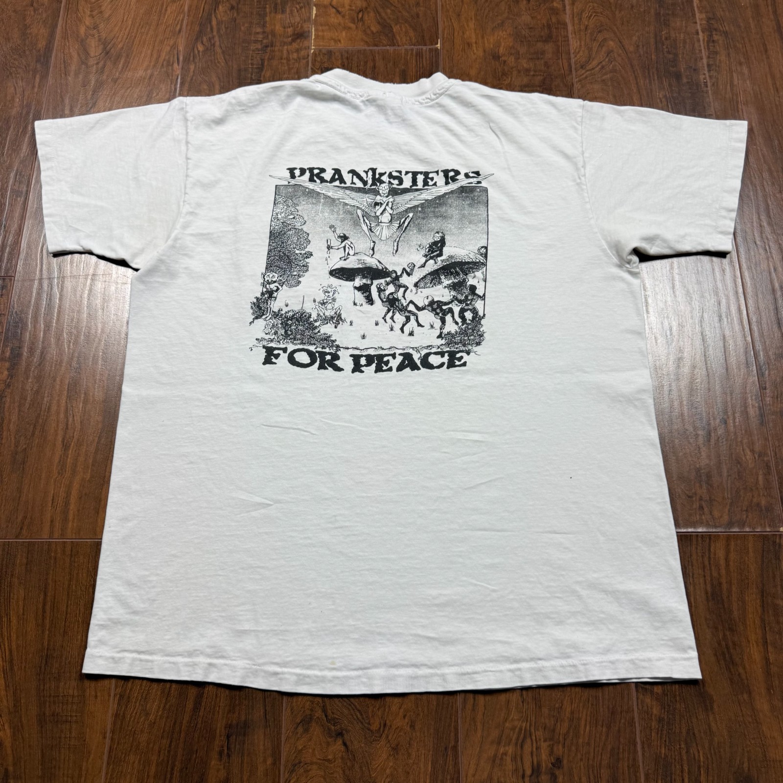 Vintage Grateful Dead Pranksters For Peace Lot Shirt Mens XL Spring Tour 1991