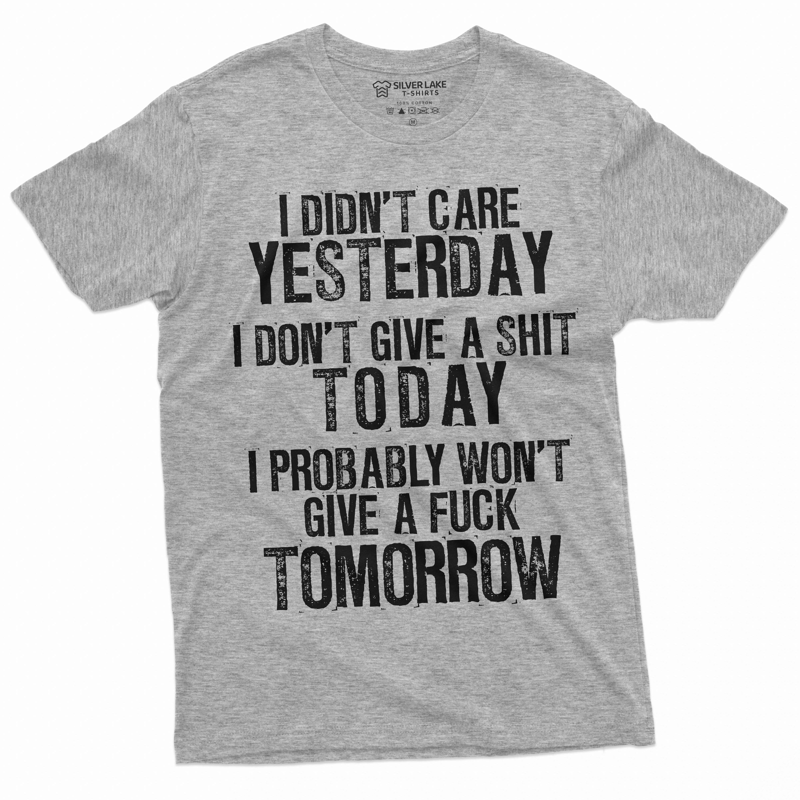 Men\'s Funny Sarcastic Shirt With Saying Rude Offensive Tee Birthday Gift Shirt