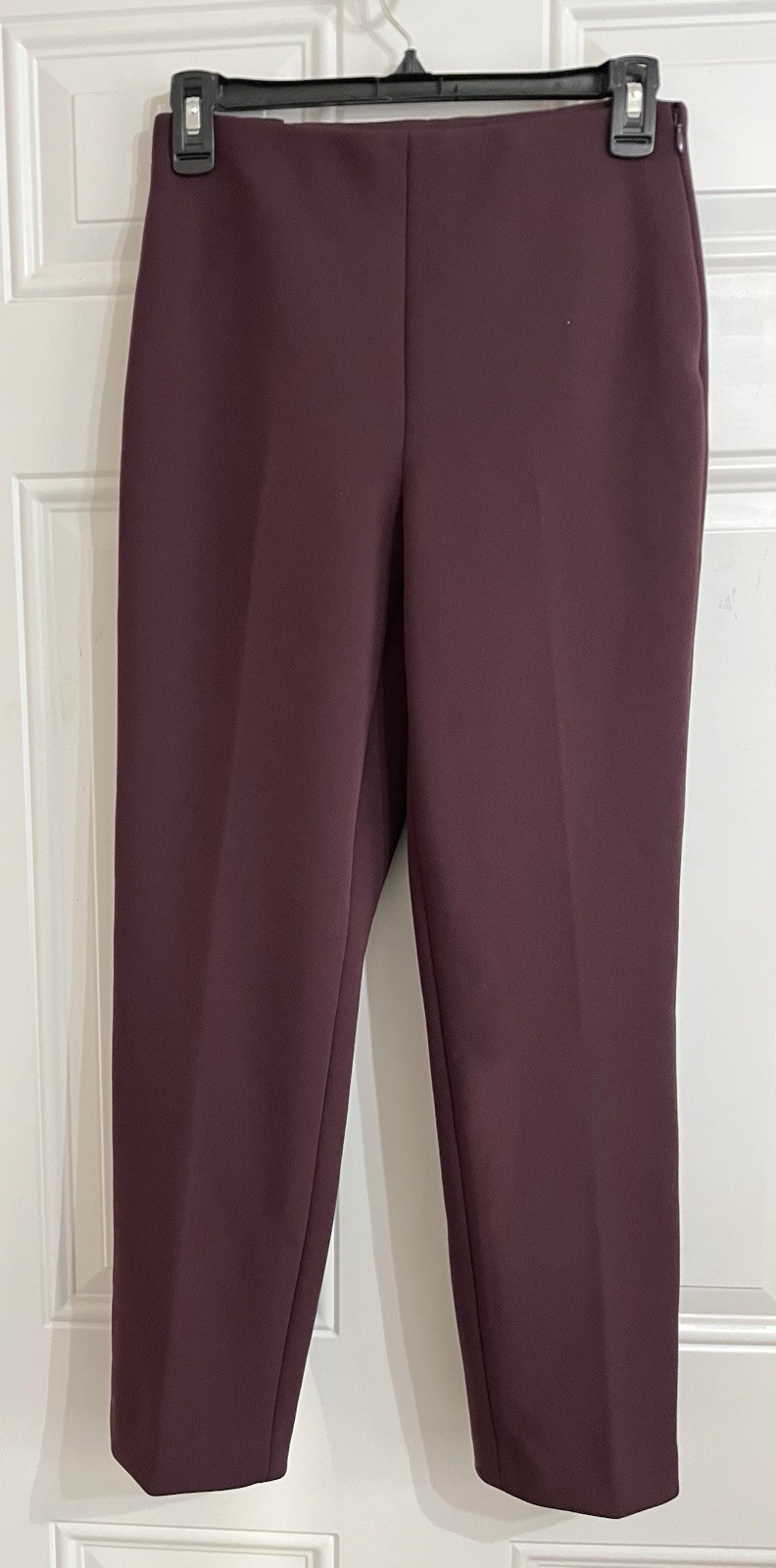 NWT ARITZIA Babaton Verdict Ankle Pants Women’s S Burgundy Red  Tapered Leg