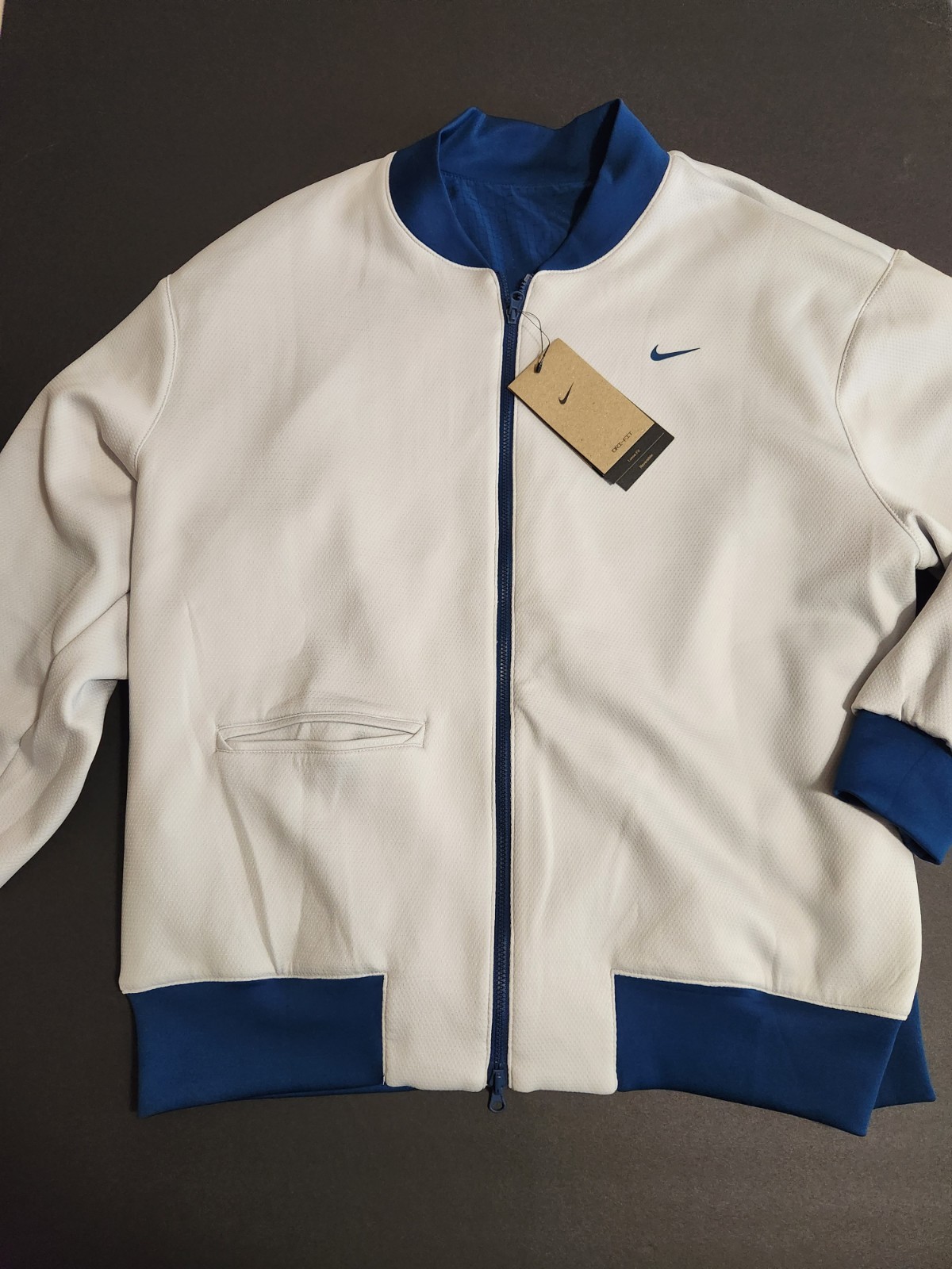 Nike Sabrina Reversible Basketball Jacket Men’s Medium White/Blue New