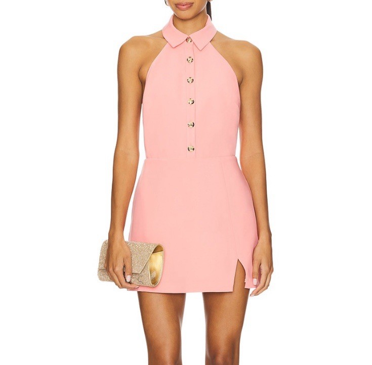 NWT - Lovers and Friends Ally Mini Dress Coral