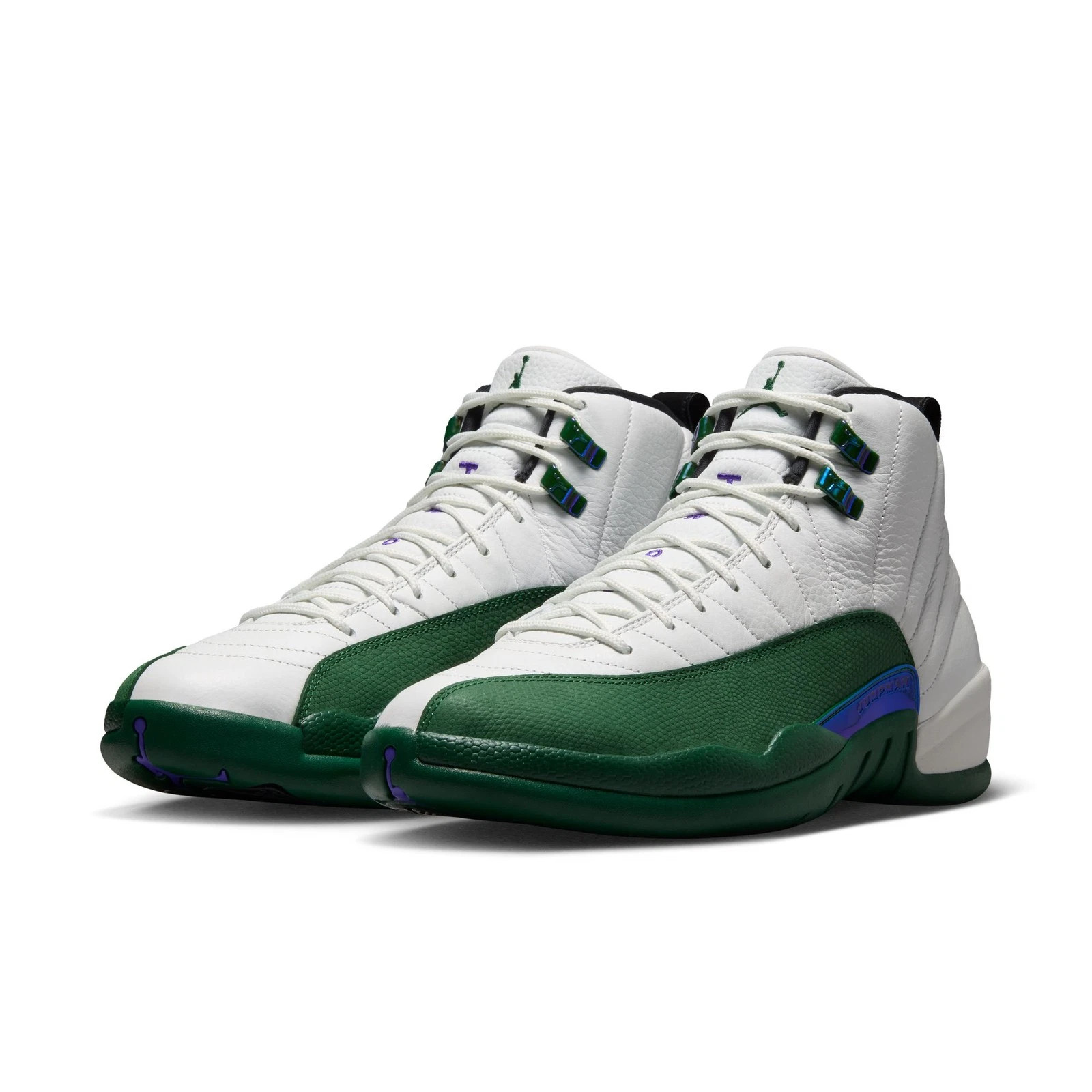 Nike Air Jordan 12 Retro Shoes Bucks 2026 White Green CT8013-103 Men's Sizes NEW