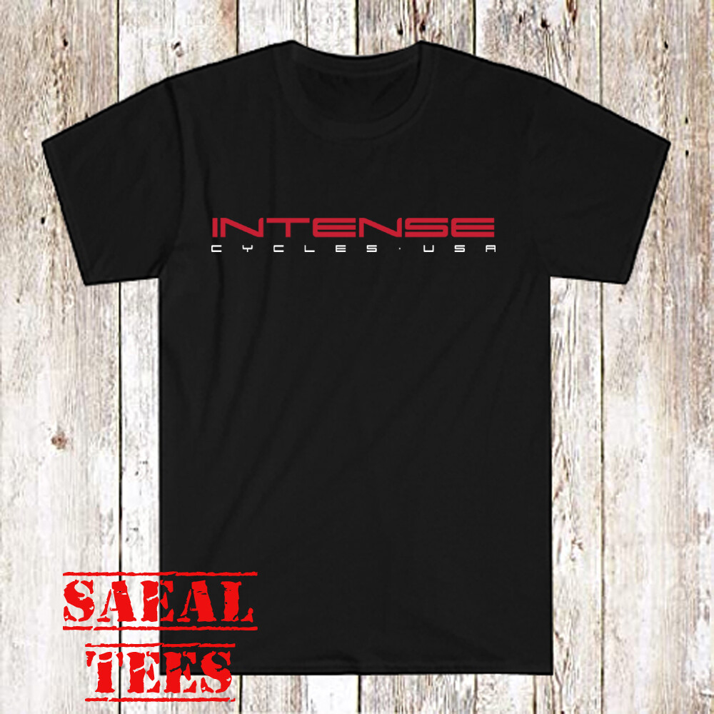 Intense Cycles Men\'s Black Size S-5XL