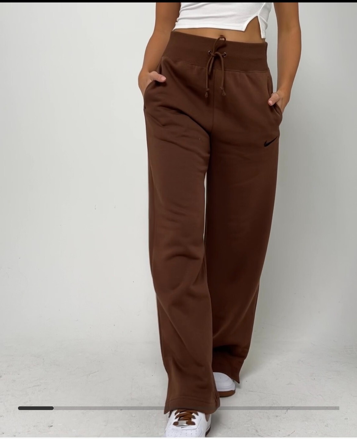 $65 Women\'s SZ XS Extra Small Nike Fleece Sweatpants (no top) DQ5615 259 jordan