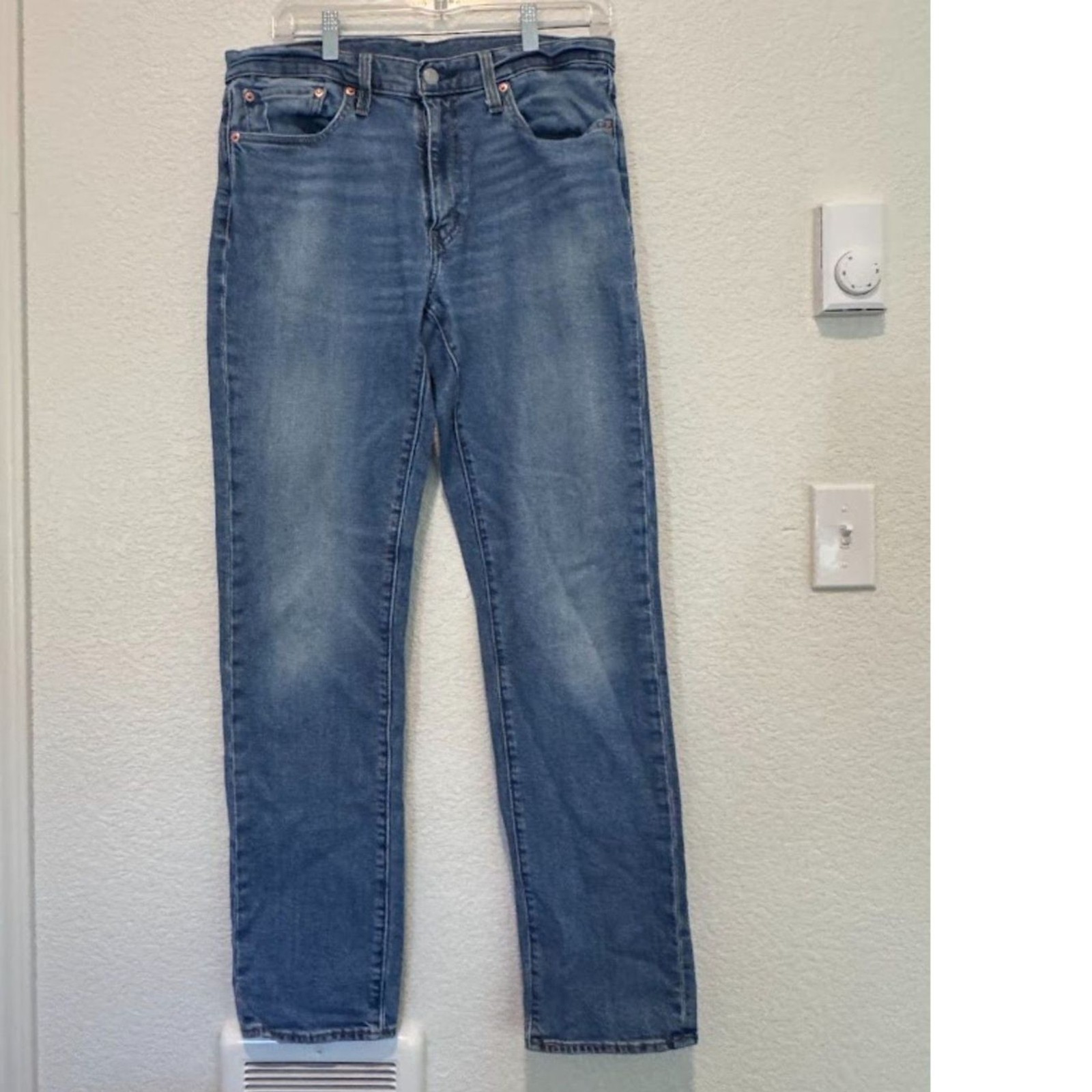 Levi’s Premium 511 Slim Jeans W33 L34 Medium Wash Stretch Denim