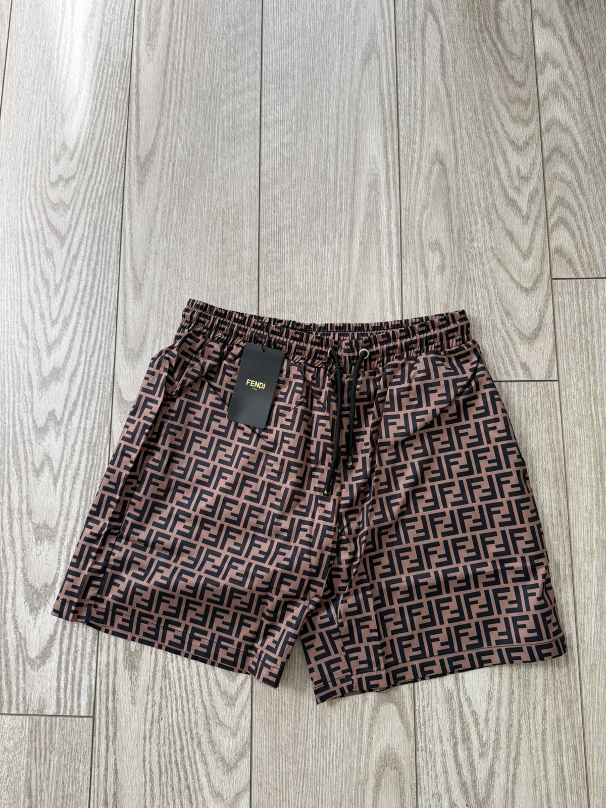 Fendi Men’s Monogram Shorts Size Large