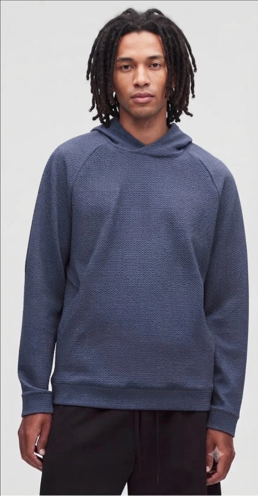 Lululemon Ease The Day Hoodie Heathered Dusty Diamond Sz L