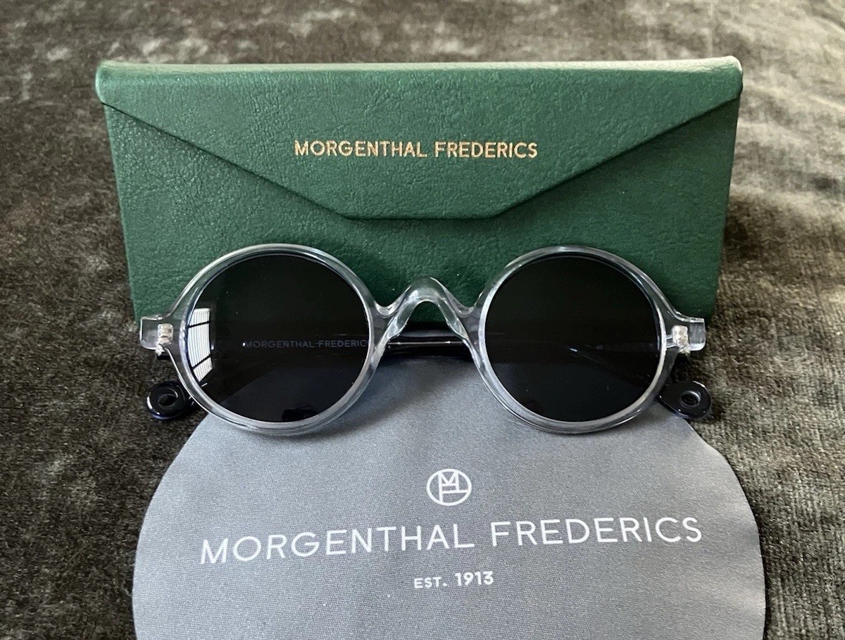 Morgenthal Frederics Lifesaver Round Mens Or Womens Sunglasses New