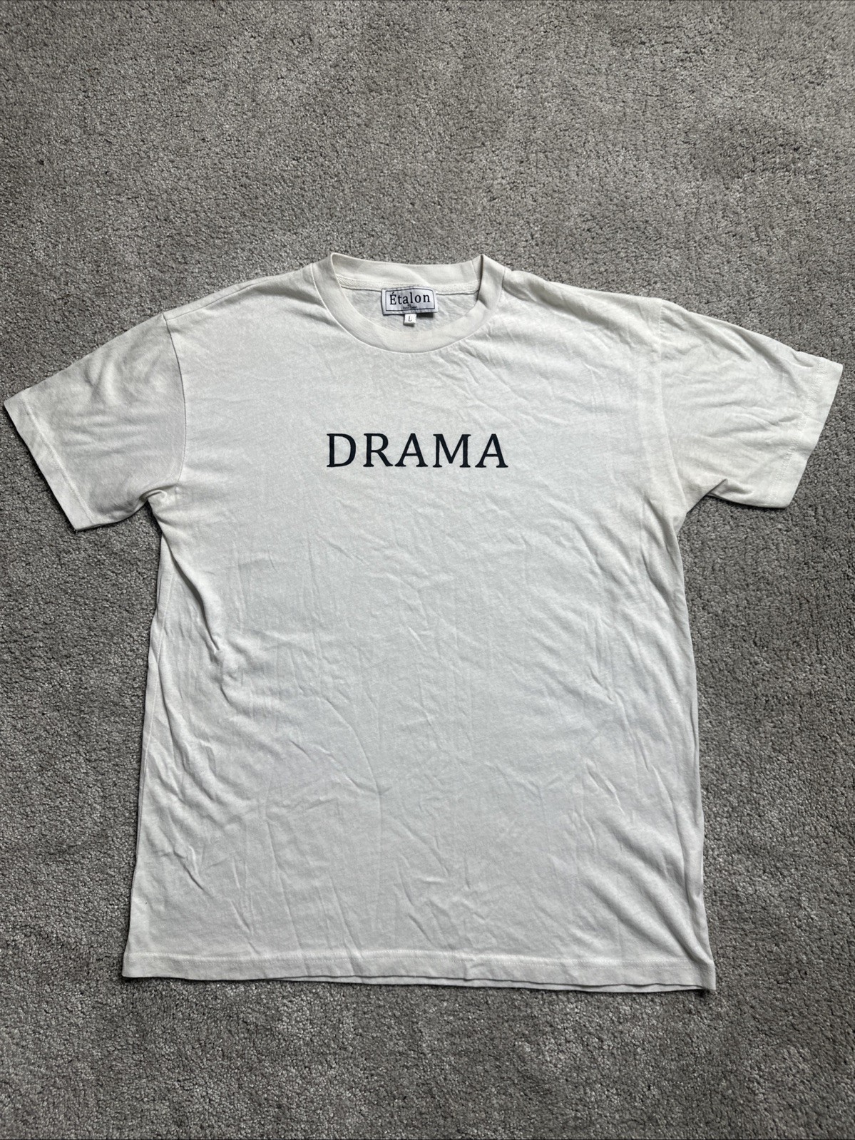 Drama Men’s T-Shirt Size Large King Queen Etalon Los Angeles CA By Steve Canar