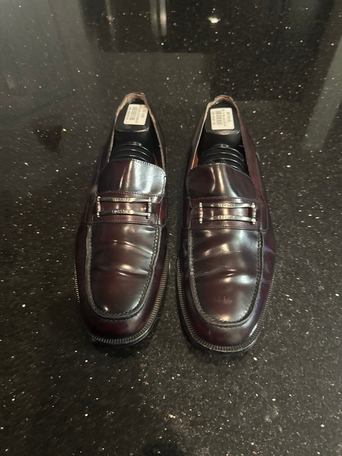 VERSACE CLASSIC V2 Dress Shoes Size 44.5 Men’s