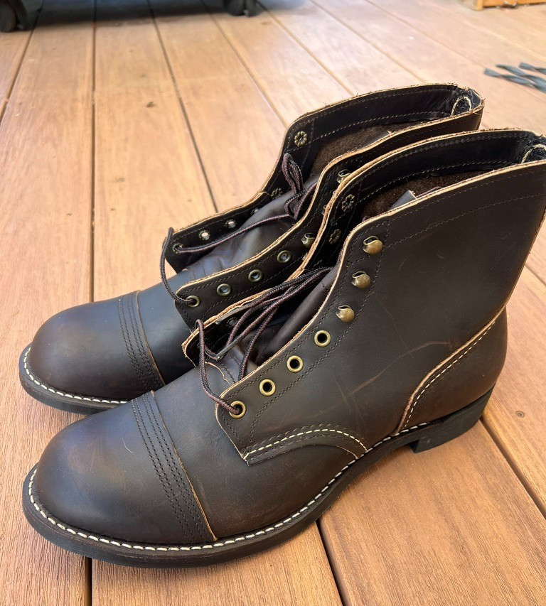 Red Wing Iron Ranger Boots - 4606 Ebony Harness 12D - NWOT RARE LIMITED
