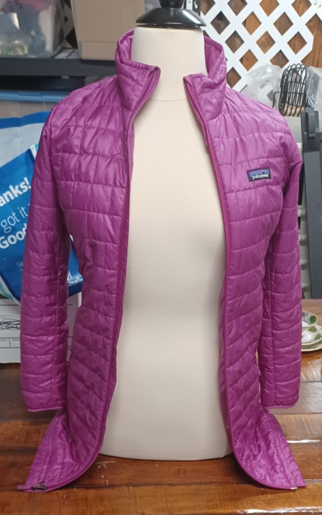 Patagonia Nano Puff Jacket Womens Small S Magenta Pink Quilted Primaloft Puffer