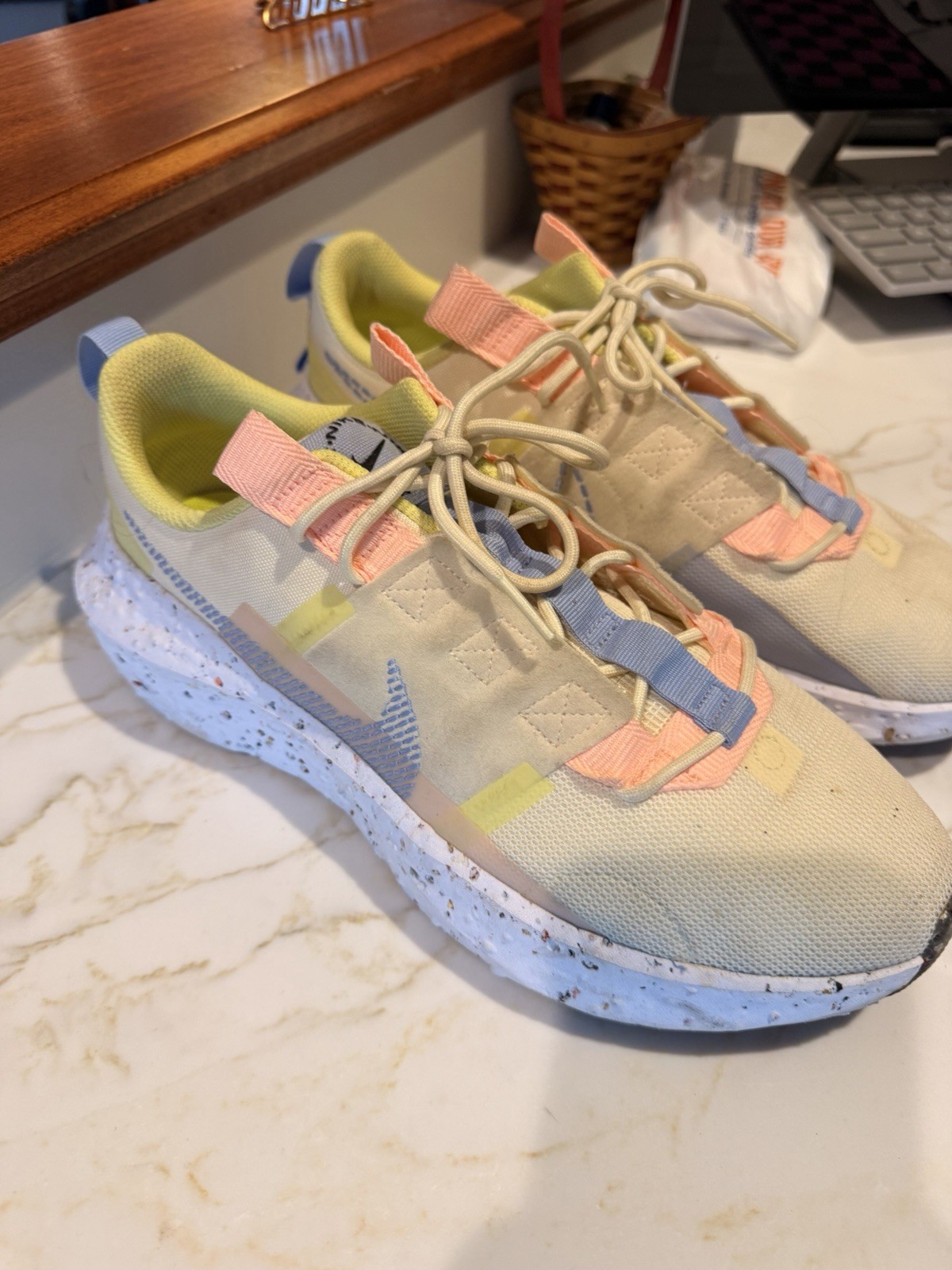 Nike Women’s Multicolor Colorblock Lace-Up Low Top Athletic Sneakers bundle 