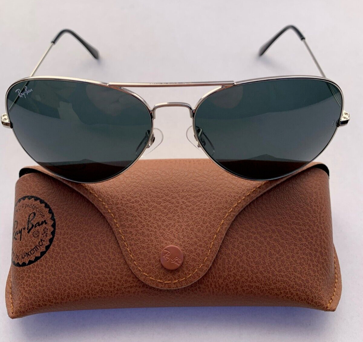 Ray-Ban Aviator Sunglasses RB3026 Large 62-14mm Silver Frame & Gray Lens 003/62
