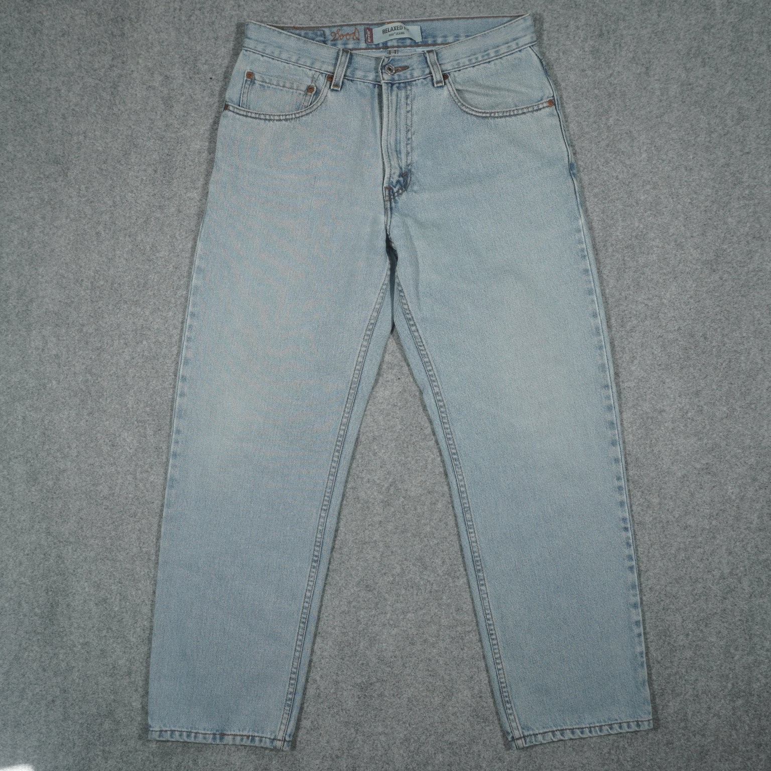 Levi\'s Men\'s 550 Relaxed Fit Jeans Light Wash W32 L30 Denim 2004