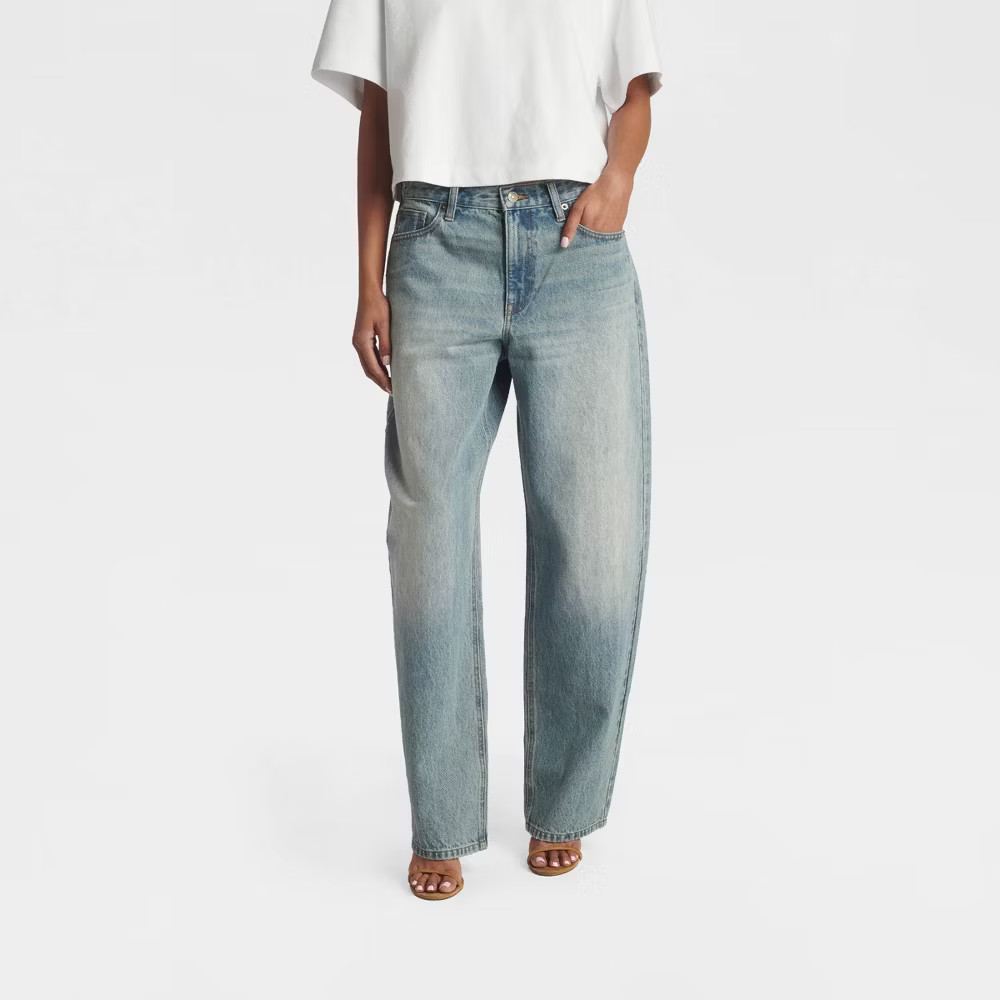 KBB by KAHLANA Women's Mid-Rise 'The Zip Back Jeans'