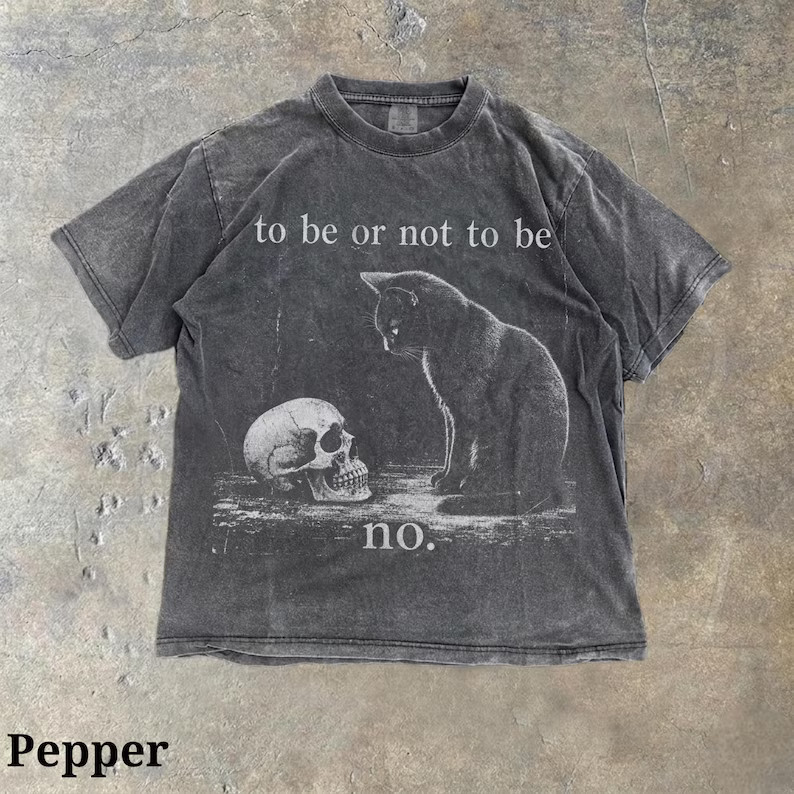 To Be Or Not To Be No Cat Comfort Tee