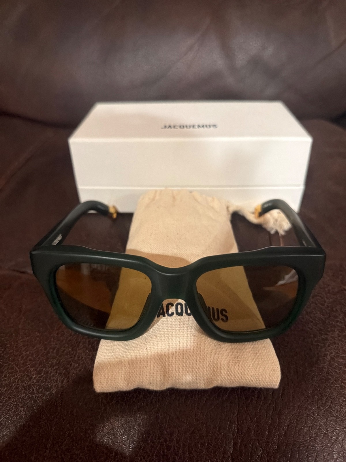 New Authentic JACQUEMUS Sunglasses CARINO 9902 51mm Green Frame